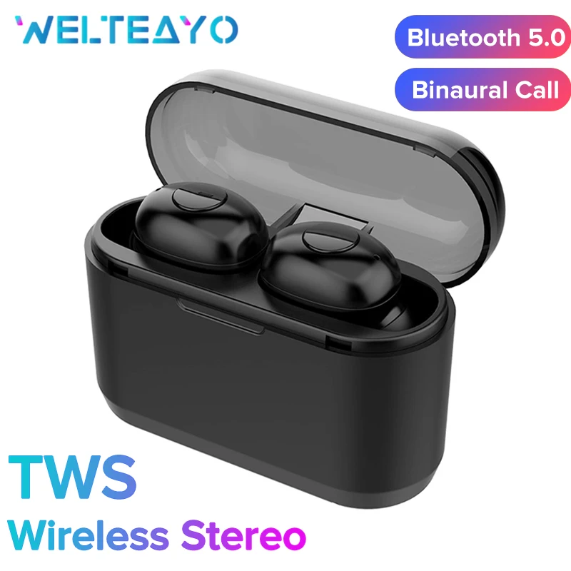 Bluetooth 5 0 наушники Беспроводная гарнитура TWS беспроводные стерео с