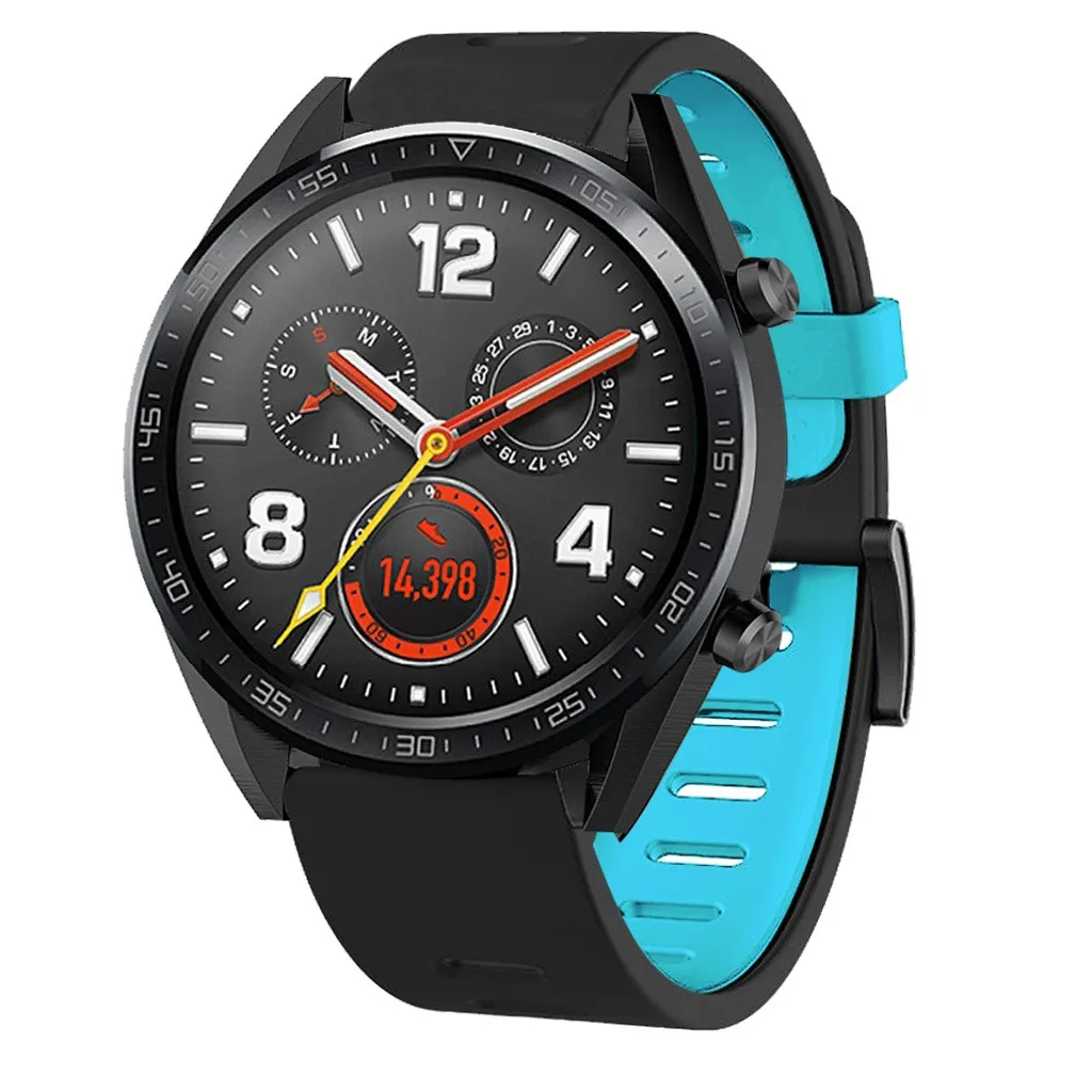 Модные сменные спортивные силиконовые часы ремешок для huawei Watch GT ремешок Смарт-часы аксессуары ремешок для часов