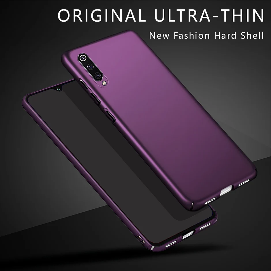 Чехол для Xiaomi Mi 9 SE тонкий жесткий чехол телефона из ПК задняя крышка Mi9 чехлы se CC9