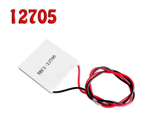 TEC1-12705 TEC1-12705 12703 12706 12709 12710 12715 Термоэлектрический охладитель Пельтье TEC1-12706 40*40 мм 12V Пельтье Elemente модуль - Цвет: TEC1-12705