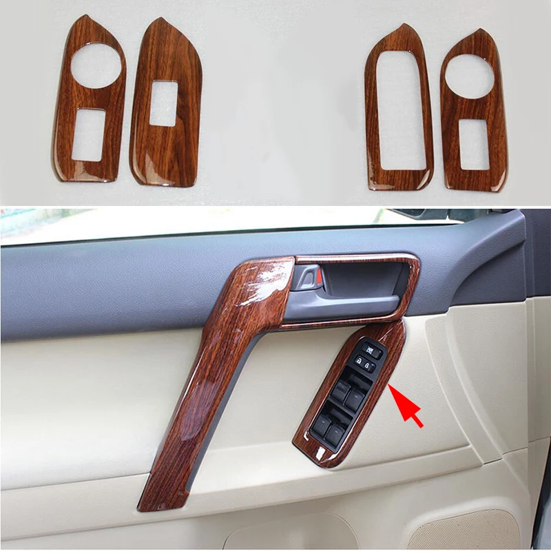 Автомобильные аксессуары для Toyota Prado FJ150 2010-2016 4 дверных ручки колонки оконные