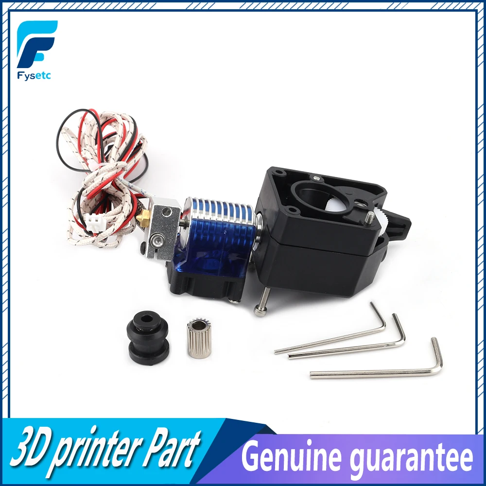 Черный BMG экструдер V6 HOTEND с датчиком PT100 двухприводный для Wanhao D9 Creality CR10 Ender 3 Anet E10 |