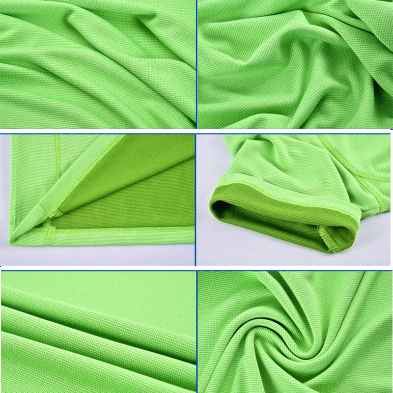 Световой Спортом Бег Рубашка для Мужчин С Коротким Рукавом Quick Dry мужчины