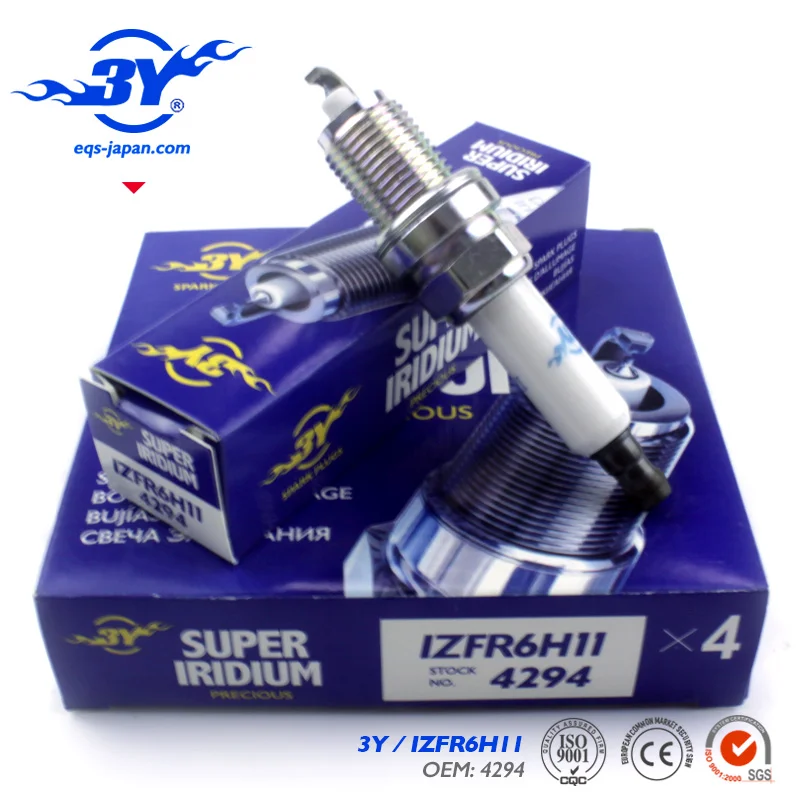 1 шт. IZFR6H11 4294 свечи зажигания для 12122158252 4294X5 4 8 750LI 740LI SKJ20CR A8 IK20L RC8ZWYPB4 супер Иридий