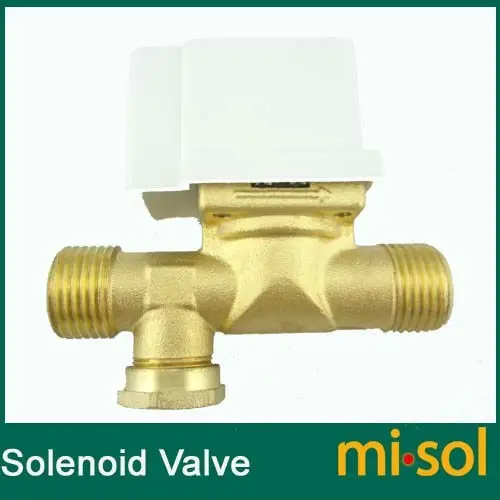 Бесплатная доставка Электрический электромагнитный клапан для воды 12 В