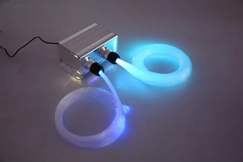 7 Вт * 2 отверстия LED RGB световой двигатель с мерцающими и съемными звездными