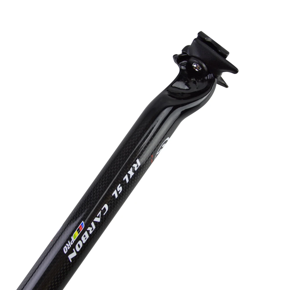 RXL SL Bicycle Mtb Seat Post Carbon 27.2/30.8/31.6mm Road Bike 3K Glossy Accessories Zero Offset All Seatpost | Спорт и развлечения