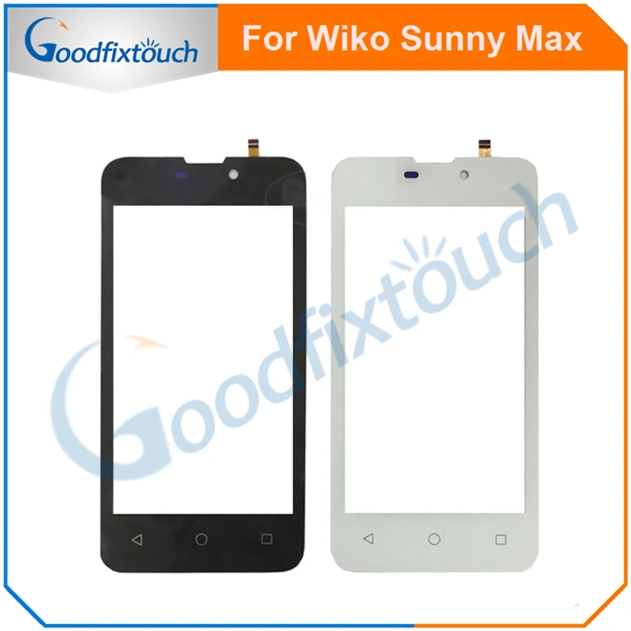 

Для Wiko Sunny 2 Plus Max сенсорный экран дигитайзер сенсор внешняя стеклянная панель объектива для Wiko Sunny2 черный белый