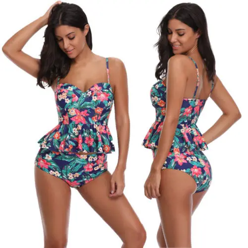 Лидер продаж Женский комплект бикини с бюстгальтером пуш ап подкладкой