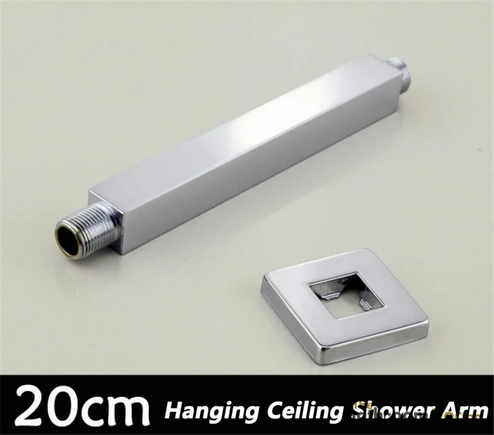 8 дюймовый латунный душевой рычаг ванная комната потолочный Душ Насадка