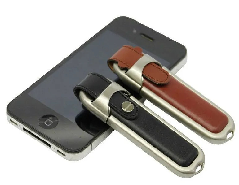 Флешка USB 2 0 из кожи премиум класса u диск флешка usb creativo 4 ГБ 8 16 32 64 128 металлик|leather