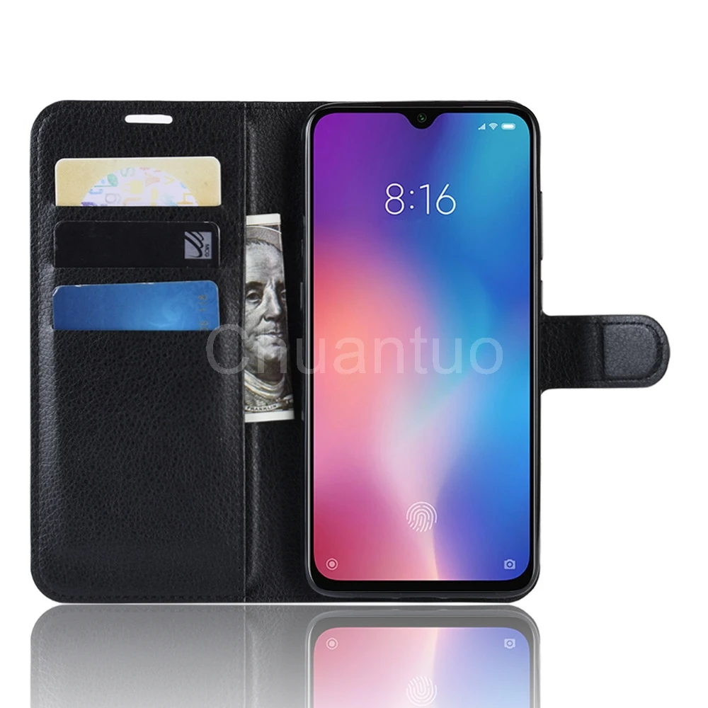 Чехол книжка из искусственной кожи для Xiaomi Mi 9 SE флип кошелек чехлы телефонов с подставкой 5 97''|Бамперы| |