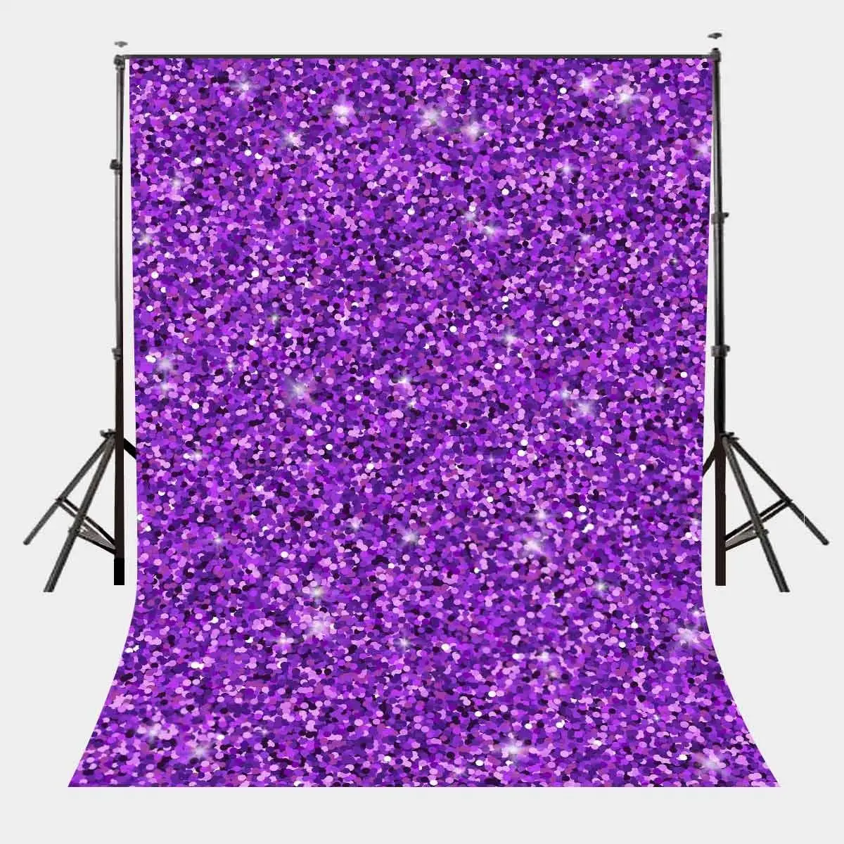 5x7ft Color Sequin Photography Backdrop Millennial Violet Photo Studio Background Props | Электроника