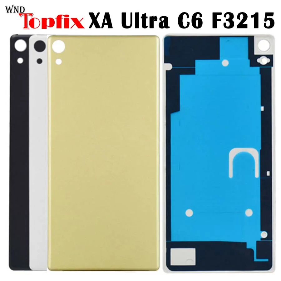 Задняя крышка батарейного отсека для SONY XPERIA XA Ultra C6 задняя корпуса F3215 сменная