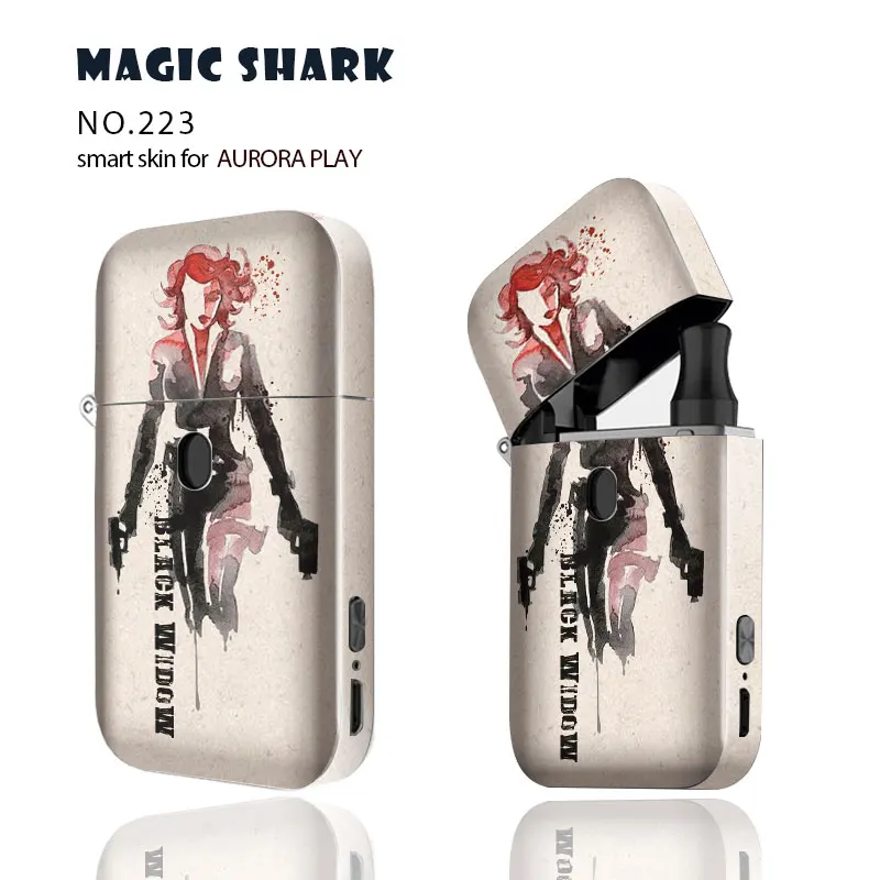 Чехол Magic Shark DC Супермен Бэтмен Американский капитан паук наклейка пленка для AURORA