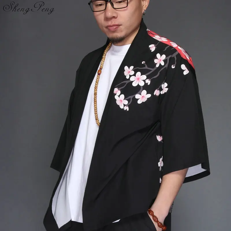 Мужская Традиционная японская одежда yukata традиционные японские кимоно