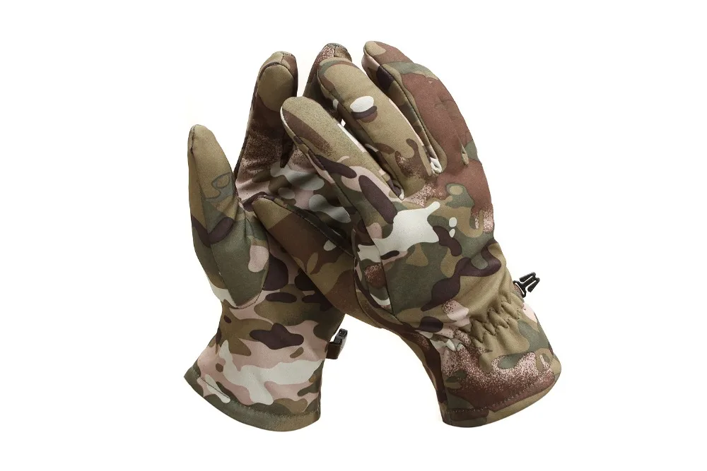 Мягкие камуфляжные флисовые перчатки из кожи акулы орла все тактические commando CS