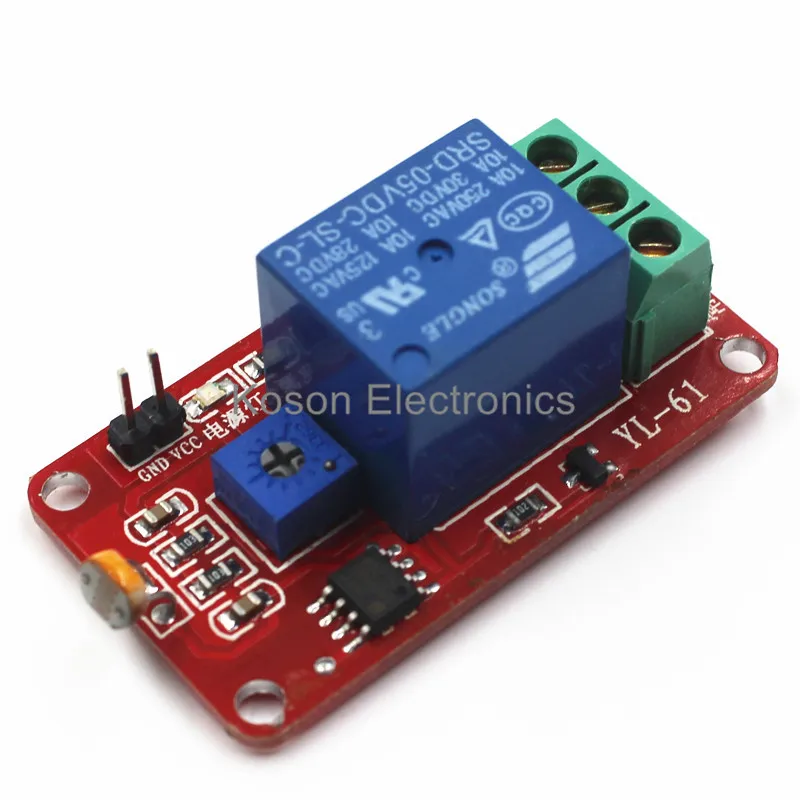 Фото Светочувствительное реле LSR релейный модуль 5 В для Arduino DIY Строительство и Светочувствительное реле LSR релейный модуль 5 В для Arduino DIY Строительство и