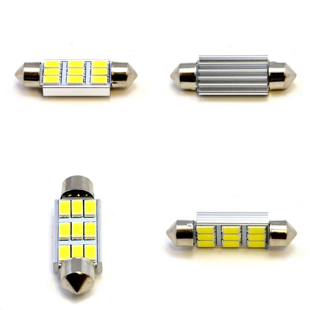 31/36/39/41 мм 5730SMD Светодиодный Фонари на крышу автомобиля Festoon COB Celling номерной знак
