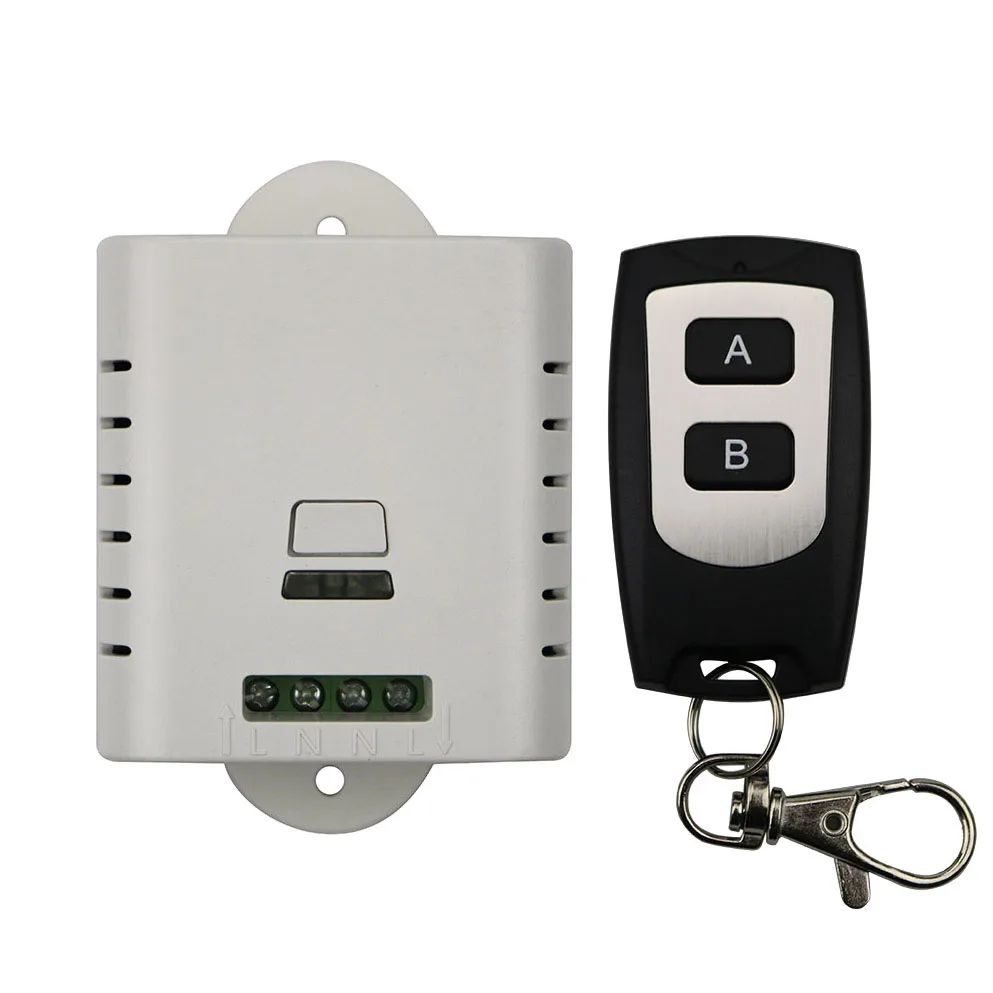 

85V 110V 120V 220V 250V 1CH Radio Controller RF Wireless Relay Remote Control Switch 315 MHZ 433 MHZ Transmitter+ Receiver