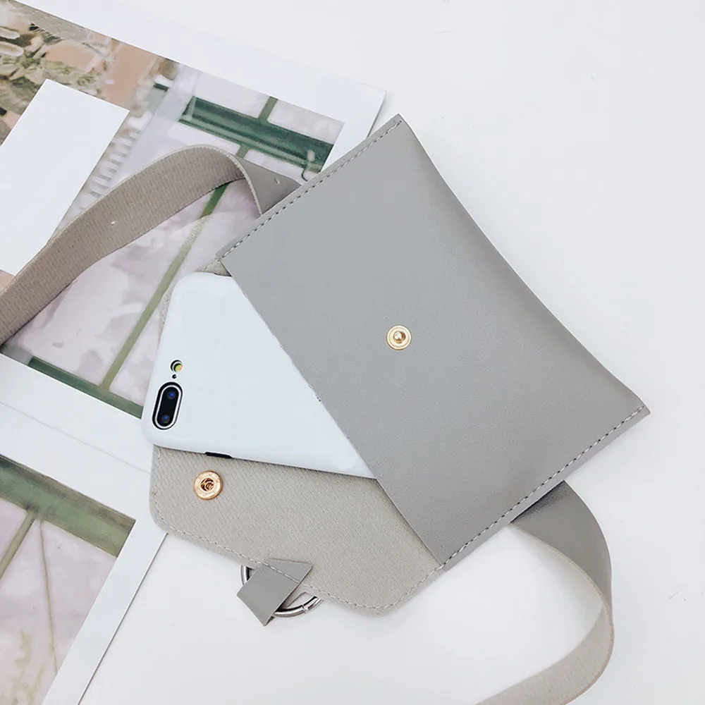

Fashion New Women Waist Pack Femal Belt Bag Phone Pouch Bags Brand Design Women Envelope Bags for Ladies Girls Fanny Pack @1