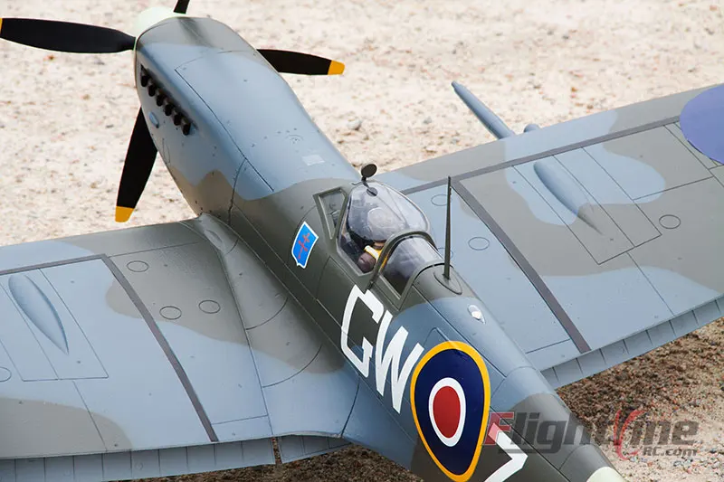 FREEWING warbird Spitfire 1600 мм размах крыльев PNP и комплект Flightline