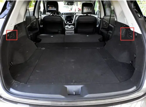 Накладка на ручку заднего сиденья Nissan Murano 2015 2016 2016|handle cover|abs chrometrim cover |