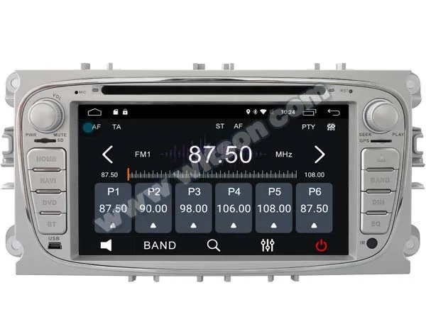 7 &quotAndroid 6 0 OS специальный автомобильный DVD для Ford Focus 2008 2010 &amp Galaxy 2011 2012 Mondeo 2007 с