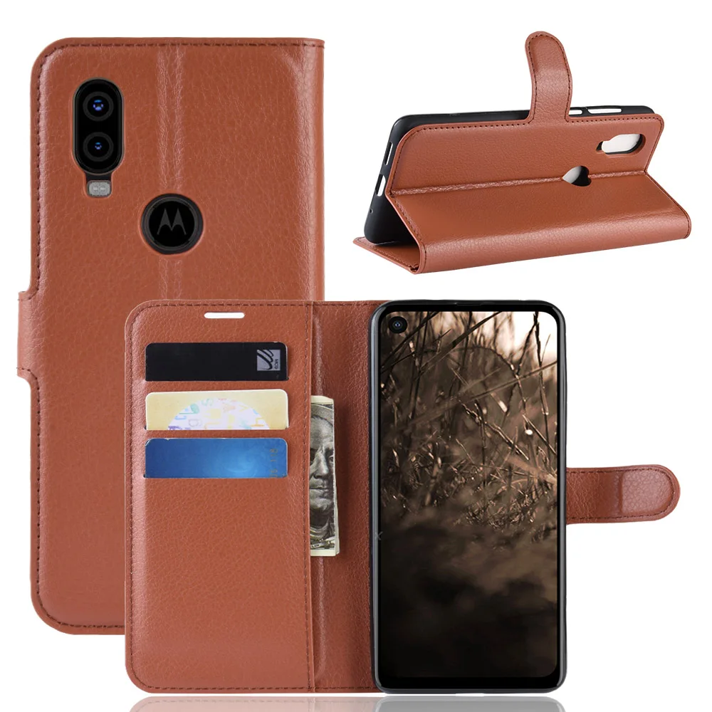 

Protective Case Cover For Motorola Moto P40 Luxury Leather Wallet Stand Flip Case For Motorola Moto P40 Play cover Leather Case