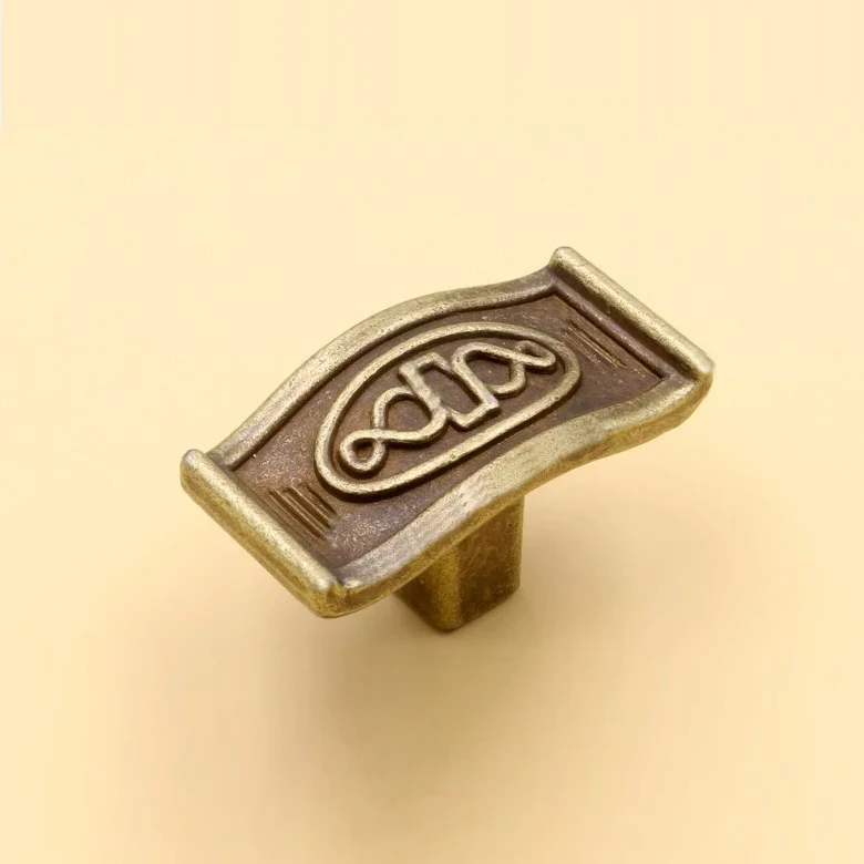 1 шт. классические Антикварные Бронзовые круглые ручки для ящиков фурнитура