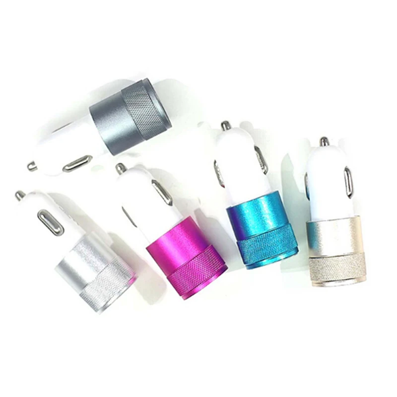 Universal 1pcs DC 3.1A Portable Mini 2-Port USB Car Charger For Phones laptop | Мобильные телефоны и аксессуары