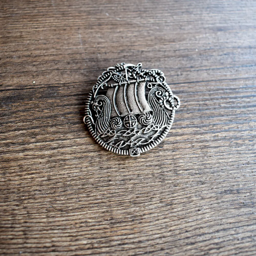 SanLan Nordic Celt viking ship Брошь | Украшения и аксессуары