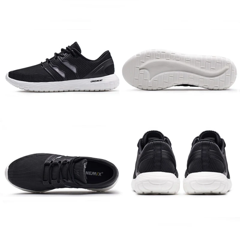 ONEMIX Summer Sneakers Women Running Shoes Breathable Mesh Light Comfortable Flexible Durable EVA Outsole Men Sneakers EU35-46