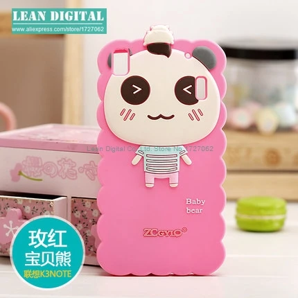 Телефон чехол k3 Note милый 3D комикс силиконовая резина защитное задняя часть для