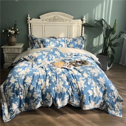 bedding set 6 600TC комплект постельного белья из египетского хлопка King queen, роскошный пододеяльник, постельное белье, простыня/простыня parure de lit ropa de cama - Цвет: bedding set 6