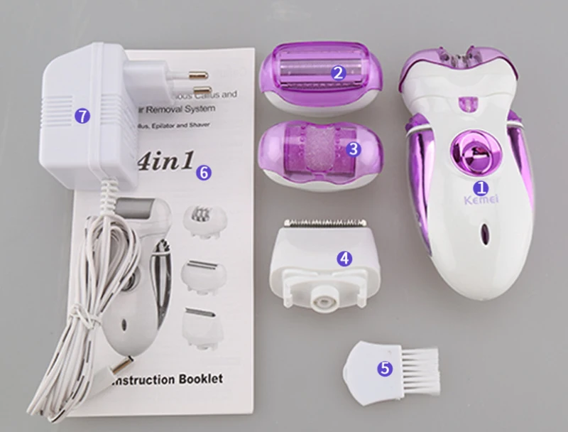 Многофункциональный женский эпилятор станок для бритья Электрический удалитель