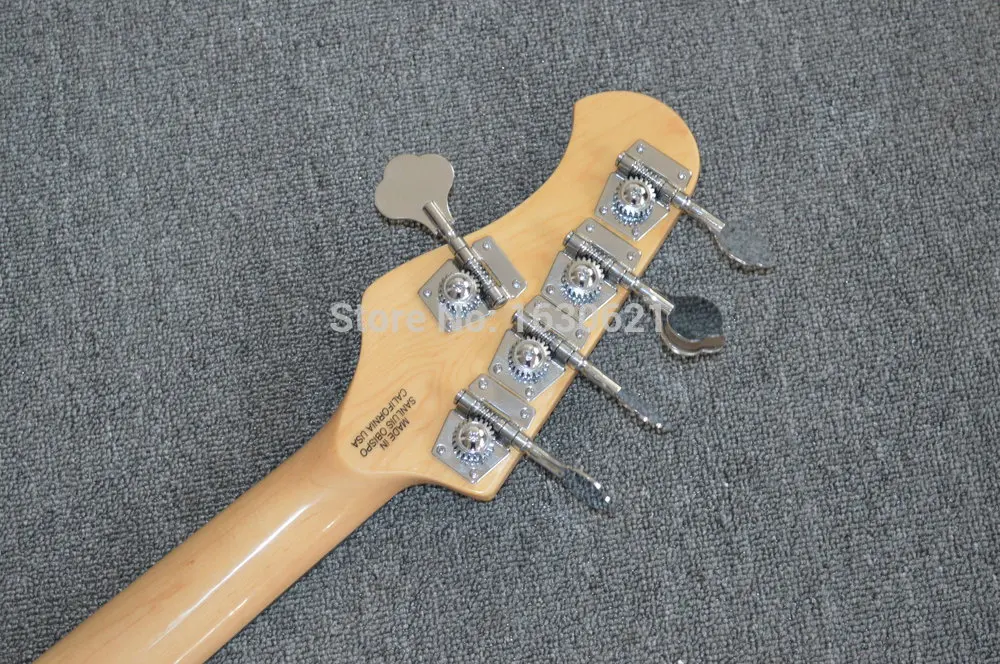 Новинка 2019 года фабрика + белый 5 струн Ernie Ball music man StingRay bass Musicman deluxe электрический