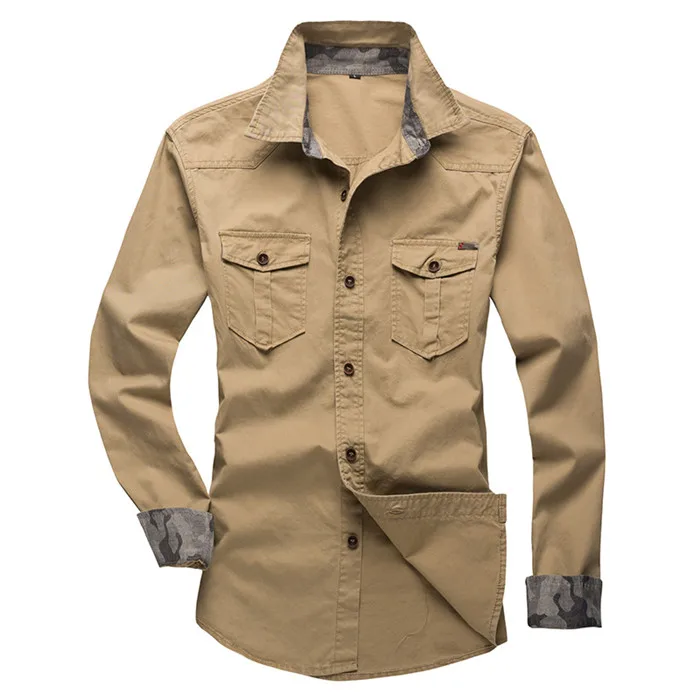 1 Новое поступление, мужская рубашка с длинным рукавом, отложной воротник, Camiseta Masculina, мужская повседневная приталенная рубашка, chemise homme - Цвет: 1
