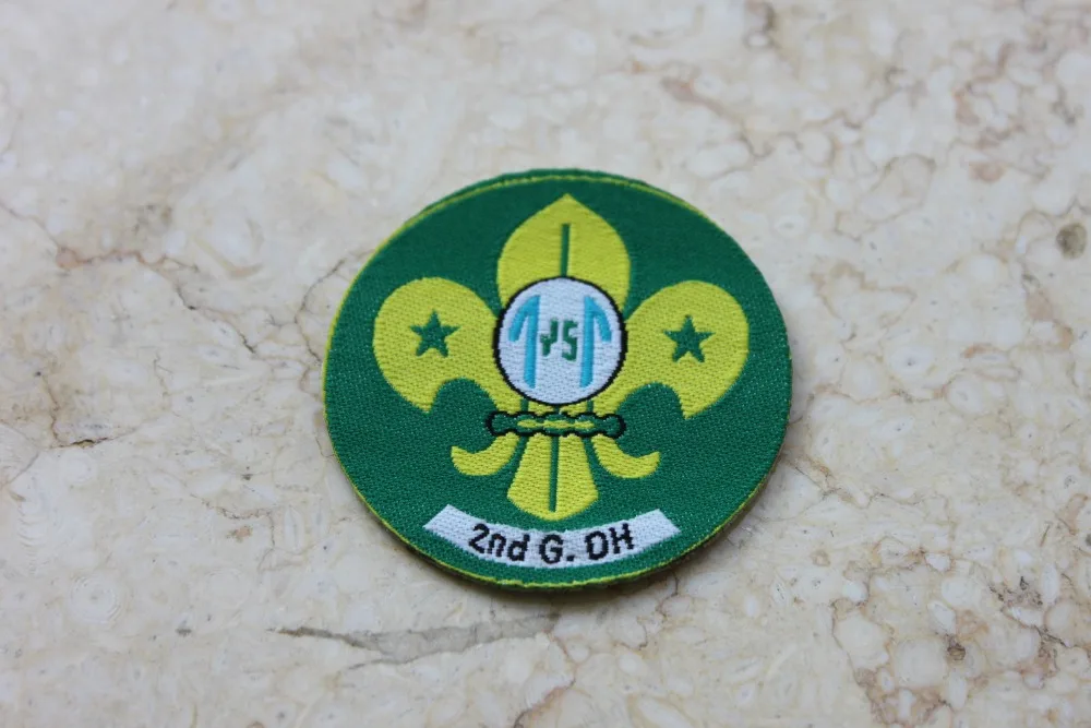 2016 швейные этикетки ручной работы/Лазерная резка с логотипом на заказ круглые