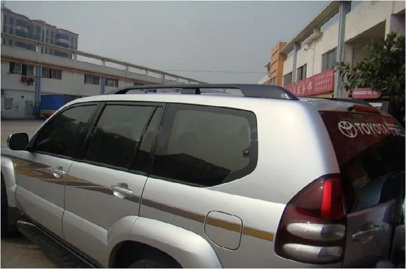 Roof Rack For TOYOTA Land Cruiser Prado 120 FJ120 LC120 2003-2009 Luggage Racks Carrier Bars top Bar Rail Boxes Aluminum Alloy |