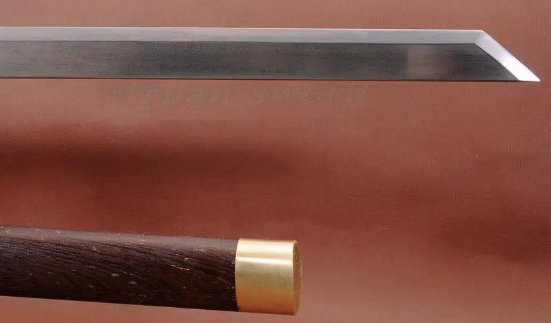 Японский самурайский меч ниндзя сложенная сталь KIRIHA ZUKURI полное TANG острое