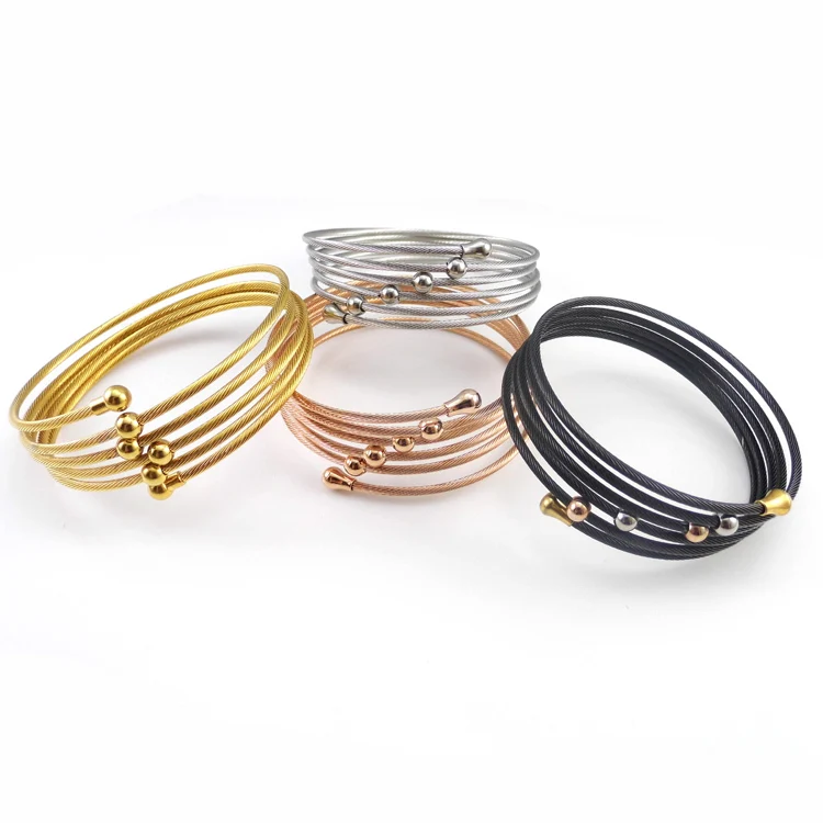 Браслет женский из проволочной сетки с желтым золотом 2016|bangles fashion|fashion banglebracelet