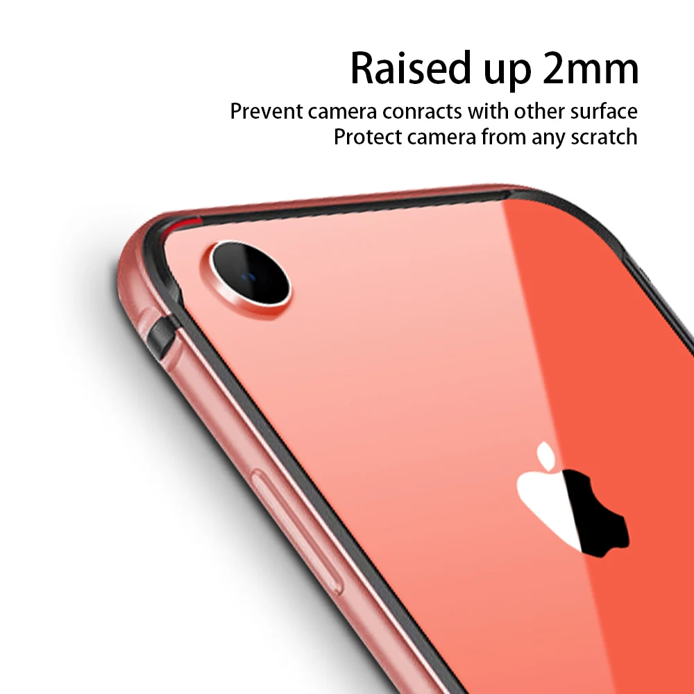 Силиконовый чехол для iPhone XR алюминиевый металлический бампер Apple 11 iPhonexr
