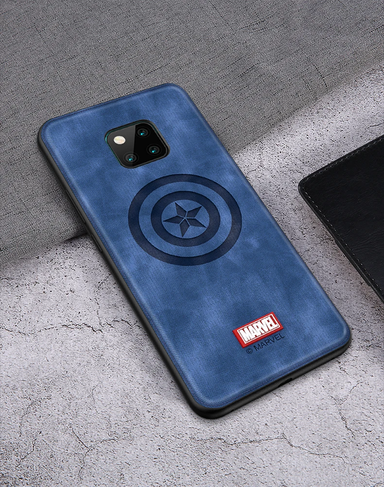 Чехол для телефона huawei mate 20 Pro P20 Pro Капитан Америка Марвел Тор высокое качество ткань задняя крышка для huawei Nova 4