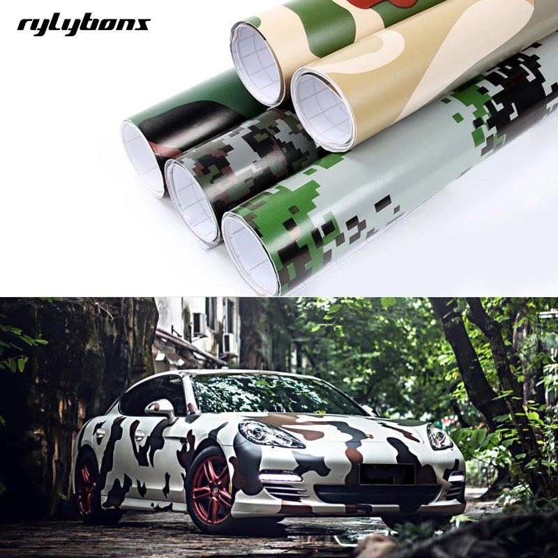 Rylybons 10*152 см автомобильный стикер автомобиля для укладки тела обертывание пленка