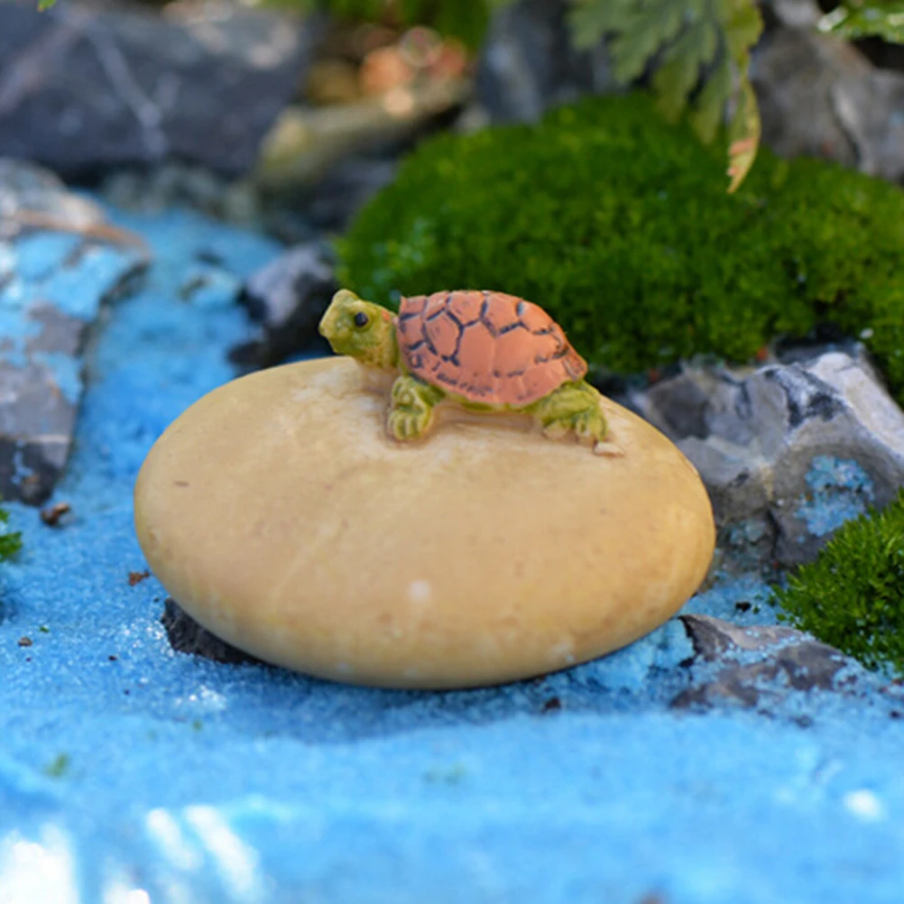 Мини модель черепахи сказочные садовые мини фигурки сделай сам кукольный домик