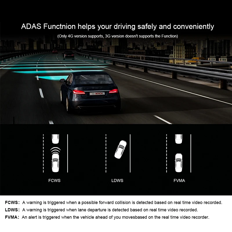 Автомобильный видеорегистратор KEELEAD 6 86 дюйма 4G GPS навигация Android 5 1 с Wi Fi 1080P Bluetooth
