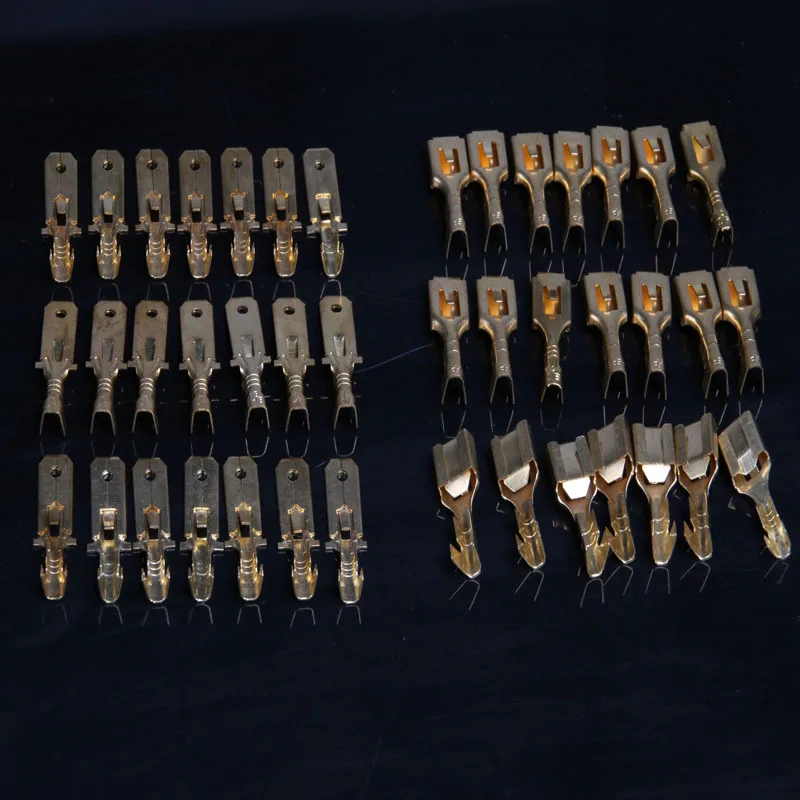 10 комплектов 6 3 мм Автомобильный Электрический 1pin провода разъемы штекерно