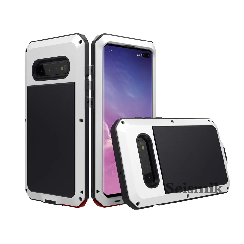 Полный защитный роскошный защитный металлический чехол Doom для iPhone 11Pro 8 6S 7 Plus, противоударный чехол для samsung Note9 S10 S9 S10Plus S8 S8Plus