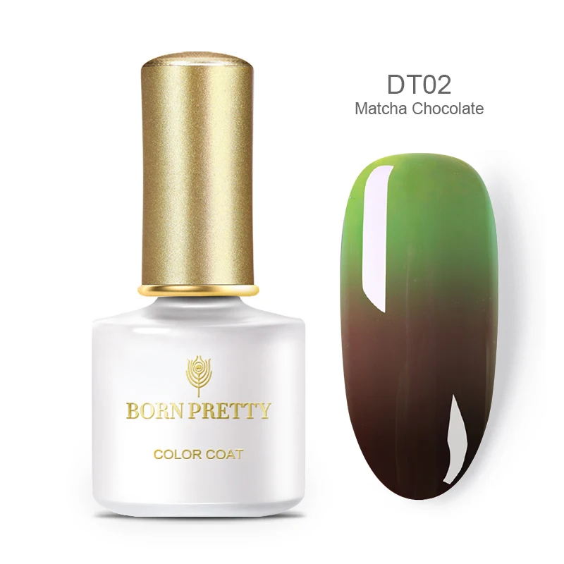 BP-DT02 BORN PRETTY 6 мл термо-Гель-лак с изменением температуры, блестящий перламутровый мерцающий Гель-лак для ногтей, 21 Цвет - Цвет: BP-DT02